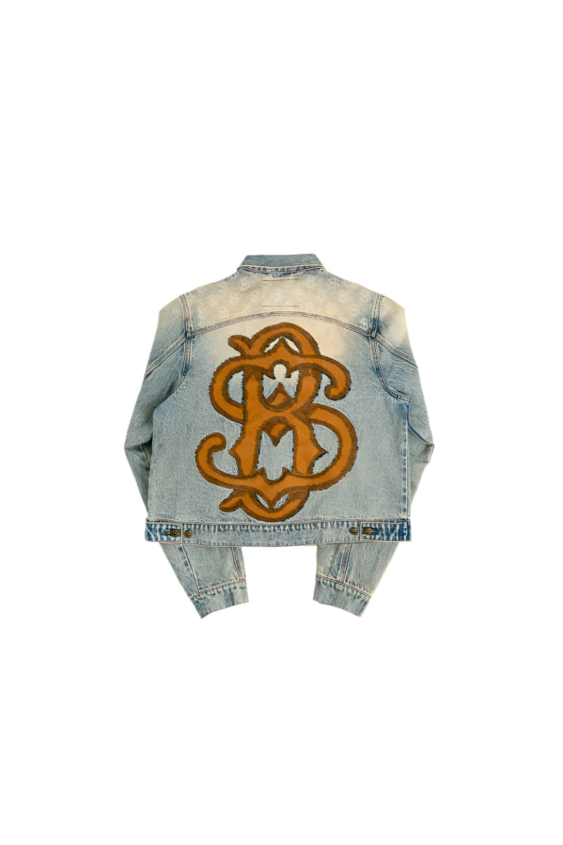 SANDWASH DENIM JACKET