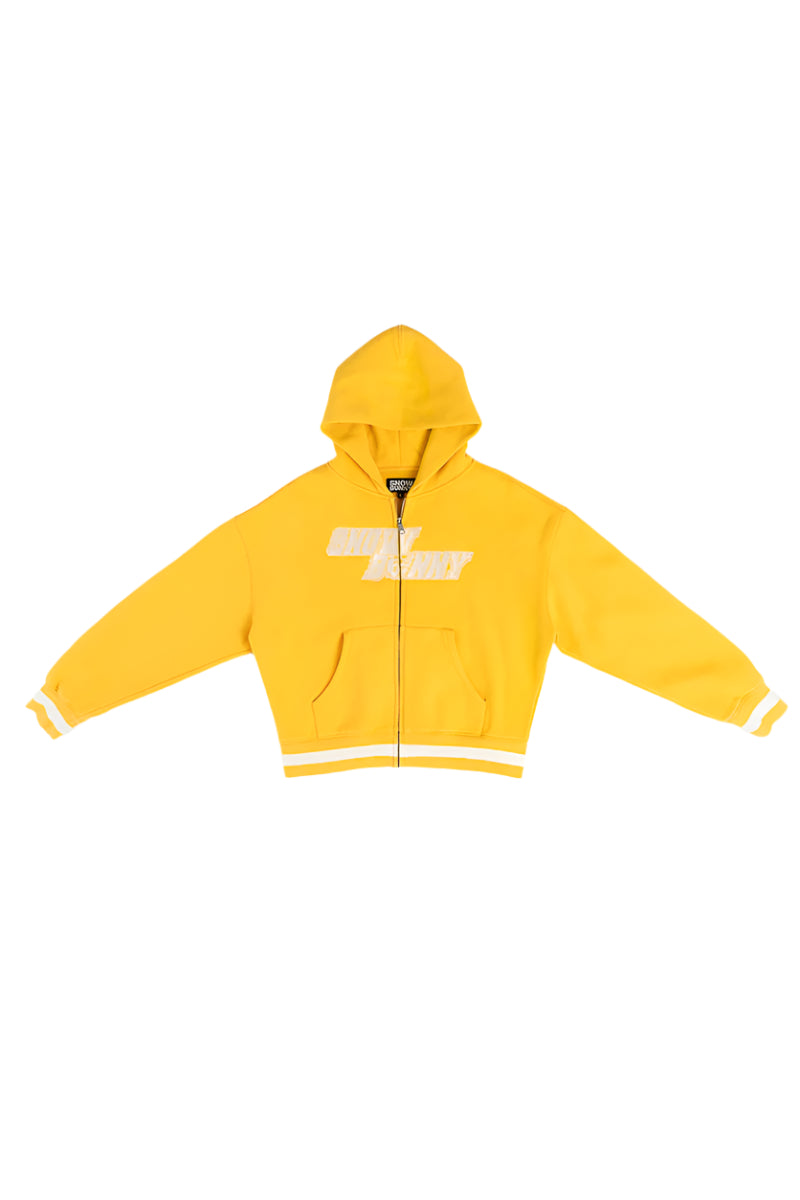 SB Varsity Zip Hoodie "Mustard"