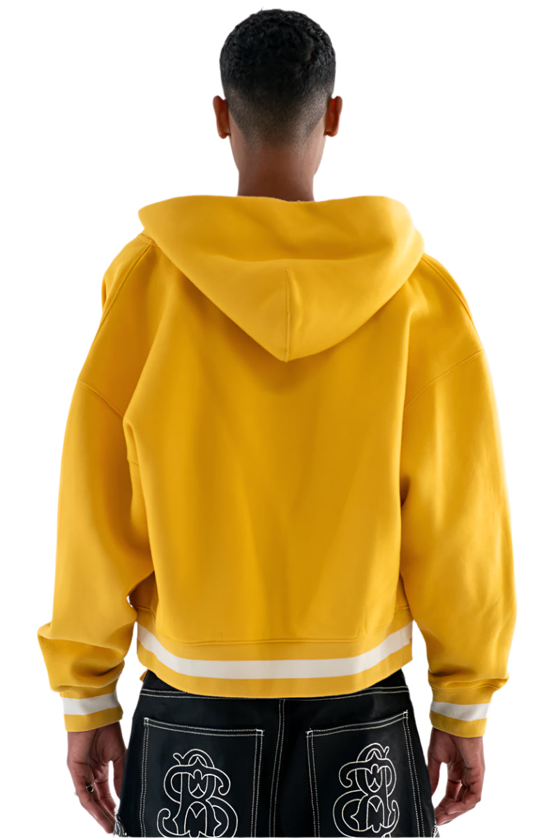 SB Varsity Zip Hoodie "Mustard"