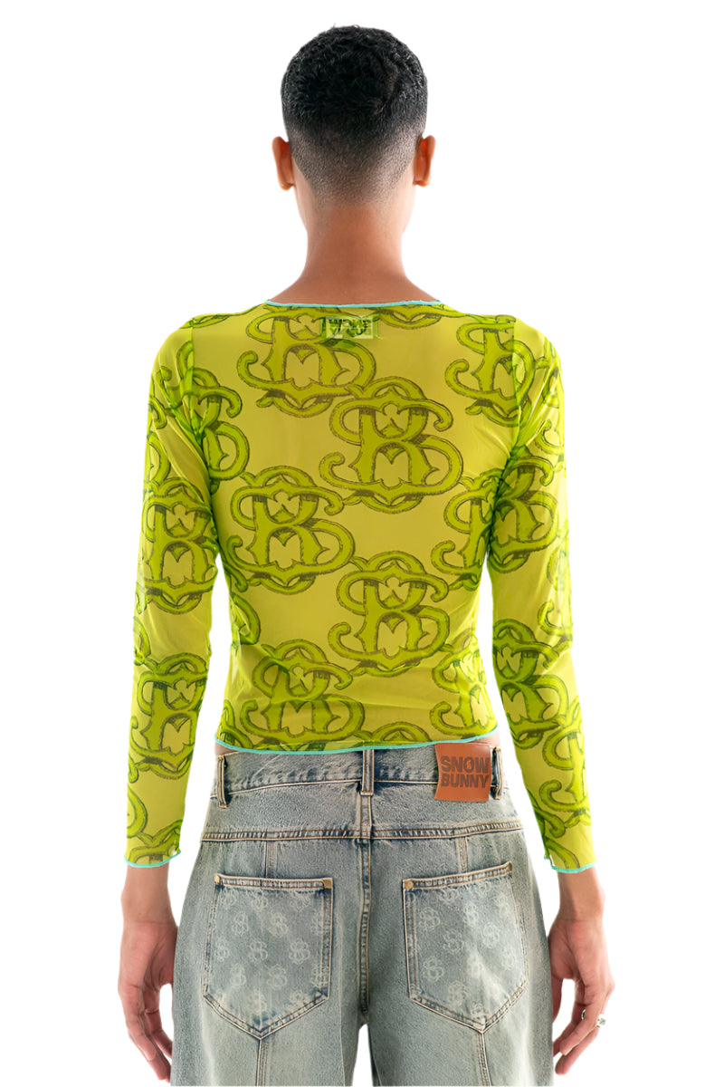 MEDUSA MESH TOP