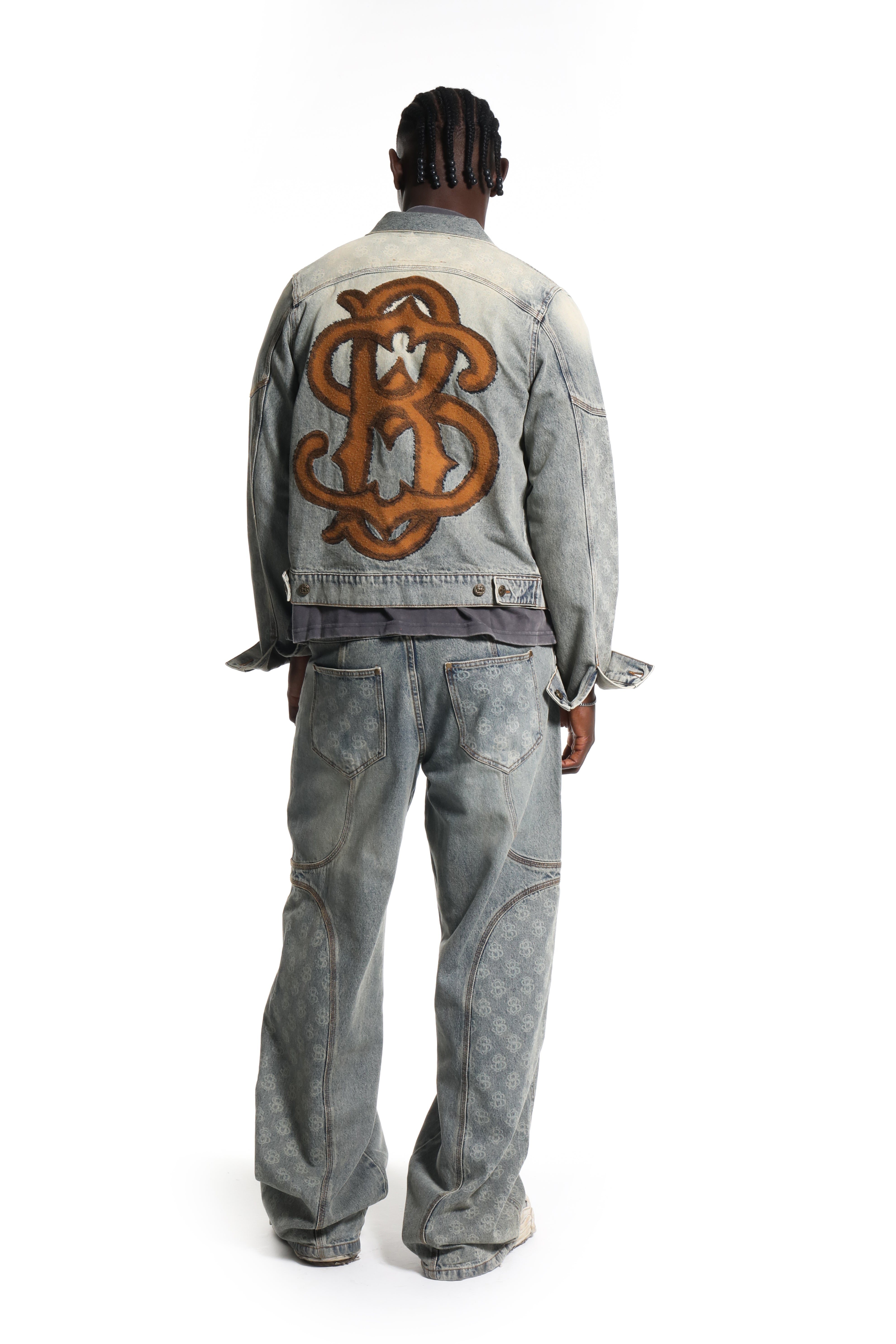 SANDWASH DENIM JACKET
