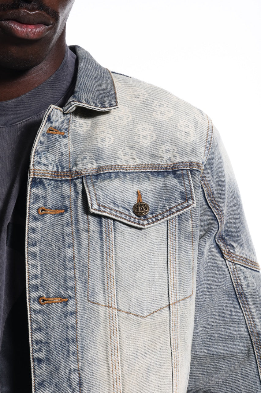 SANDWASH DENIM JACKET