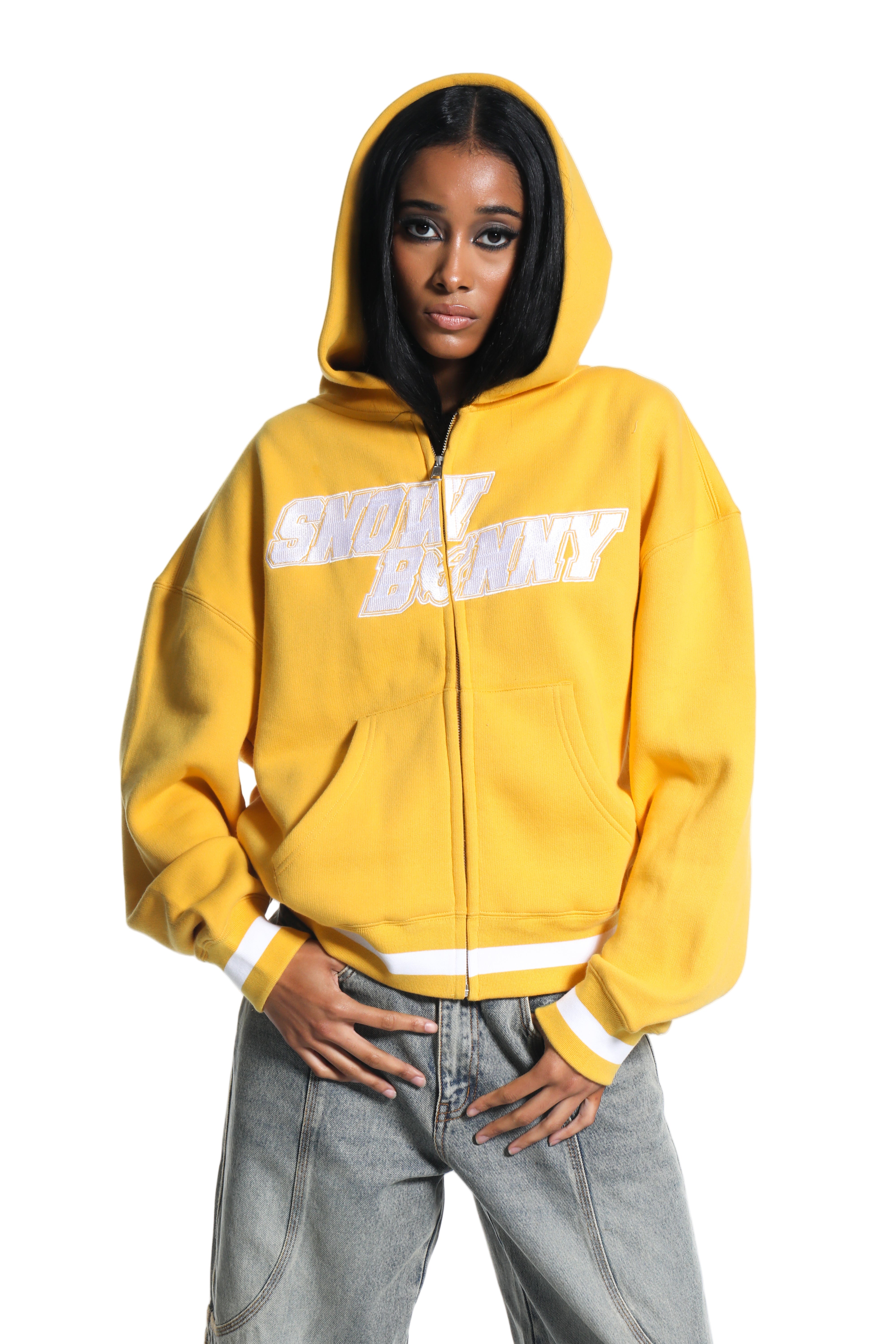 SB Varsity Zip Hoodie "Mustard"