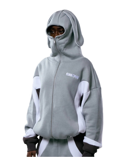 SNOW ZIP HOODIE