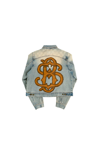 SANDWASH DENIM JACKET
