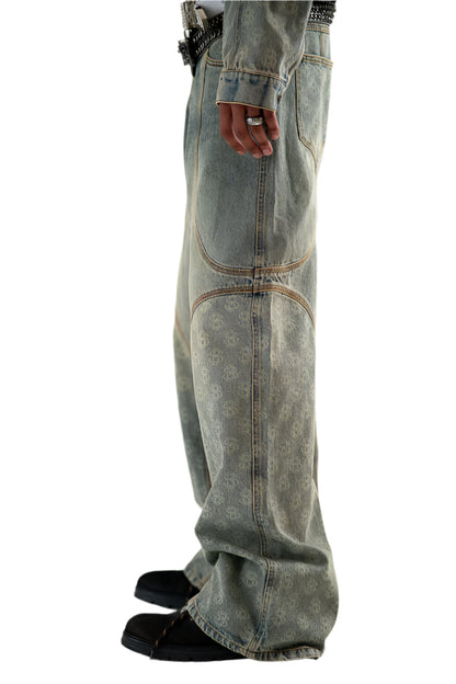 SANDWASH DENIM JEANS
